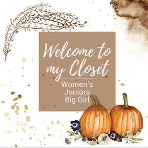 Welcome to my closet!